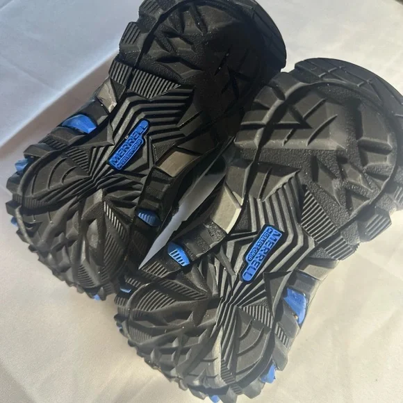 Merrell Kids Black and Blue Adventure Boots - Picture 3 of 6